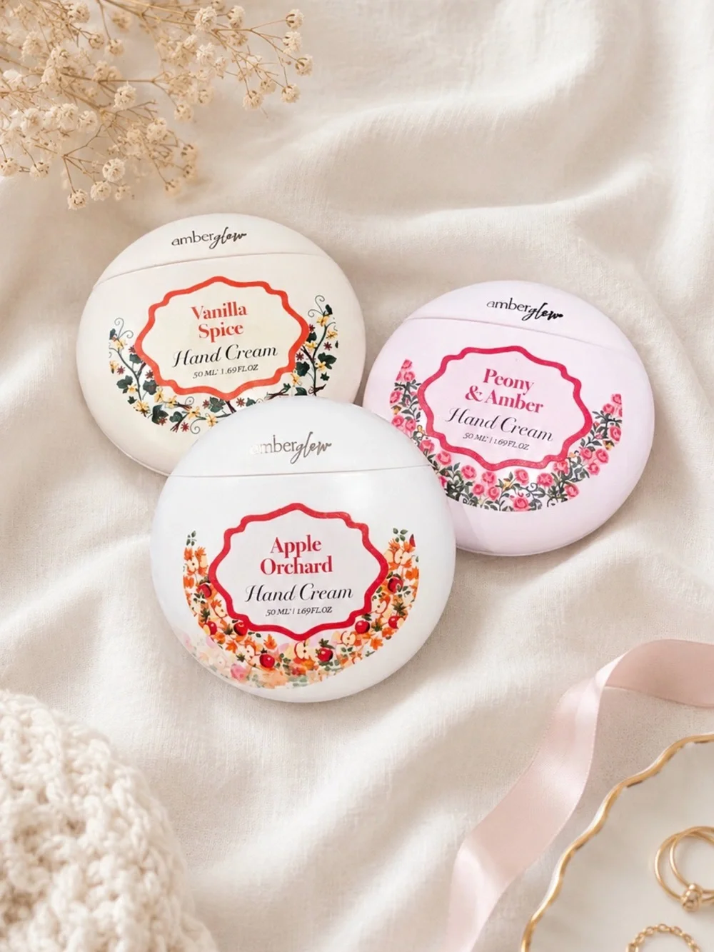 Amberglow Hand Cream Bundle